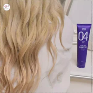 نتیجه استفاده روی موی دکلره
