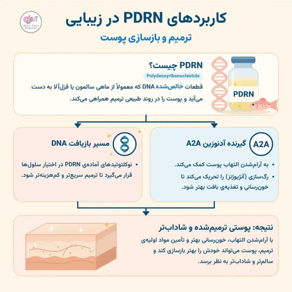 کاربردهای pdrn